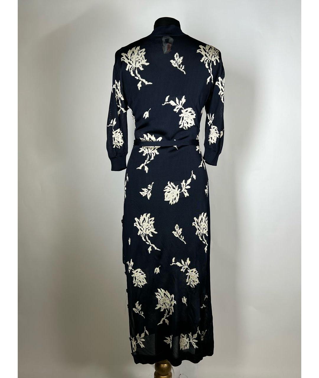 CHLOE Темно-синее полиамидовое повседневное платье, фото 2