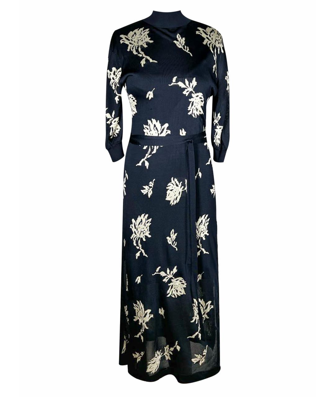 CHLOE Темно-синее полиамидовое повседневное платье, фото 1