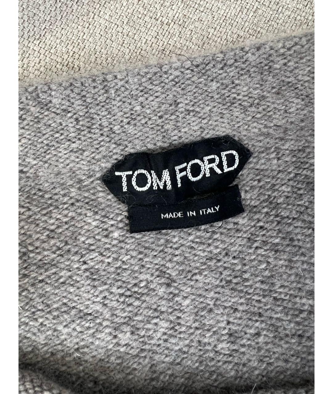 TOM FORD Кашемировая юбка миди, фото 5