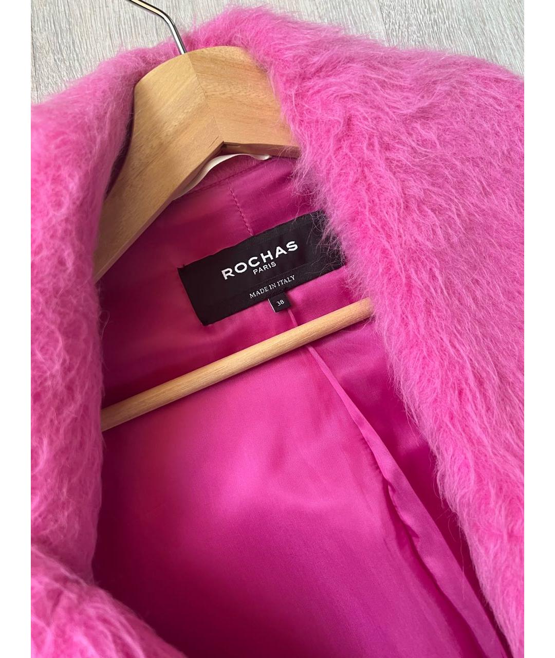 ROCHAS Розовый шерстяной жилет, фото 4