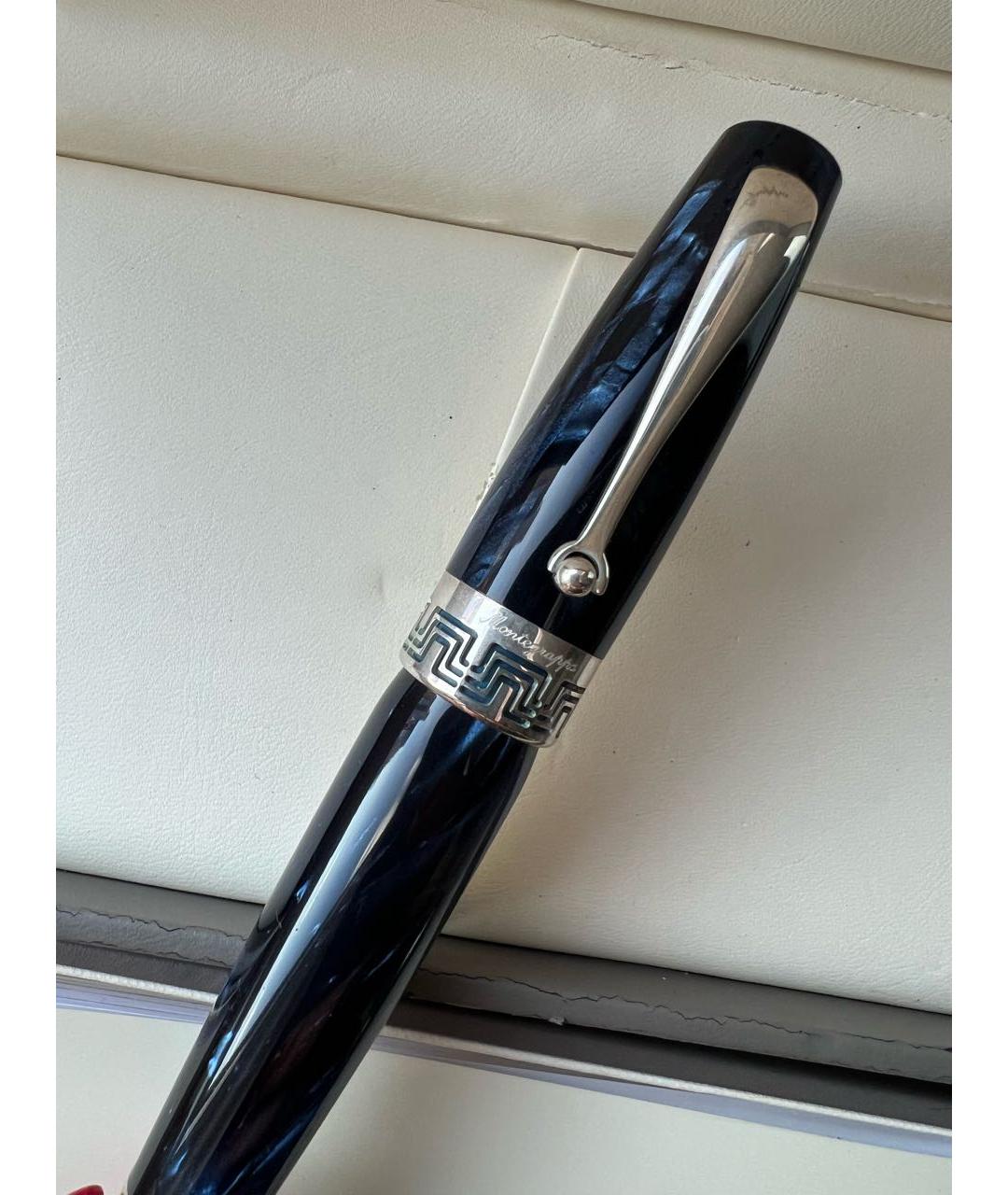 MONTEGRAPPA Темно-синяя керамическая шариковая ручка, фото 6