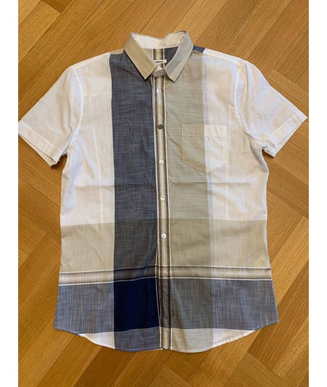 BIKKEMBERGS Мульти хлопковая кэжуал рубашка, фото 7