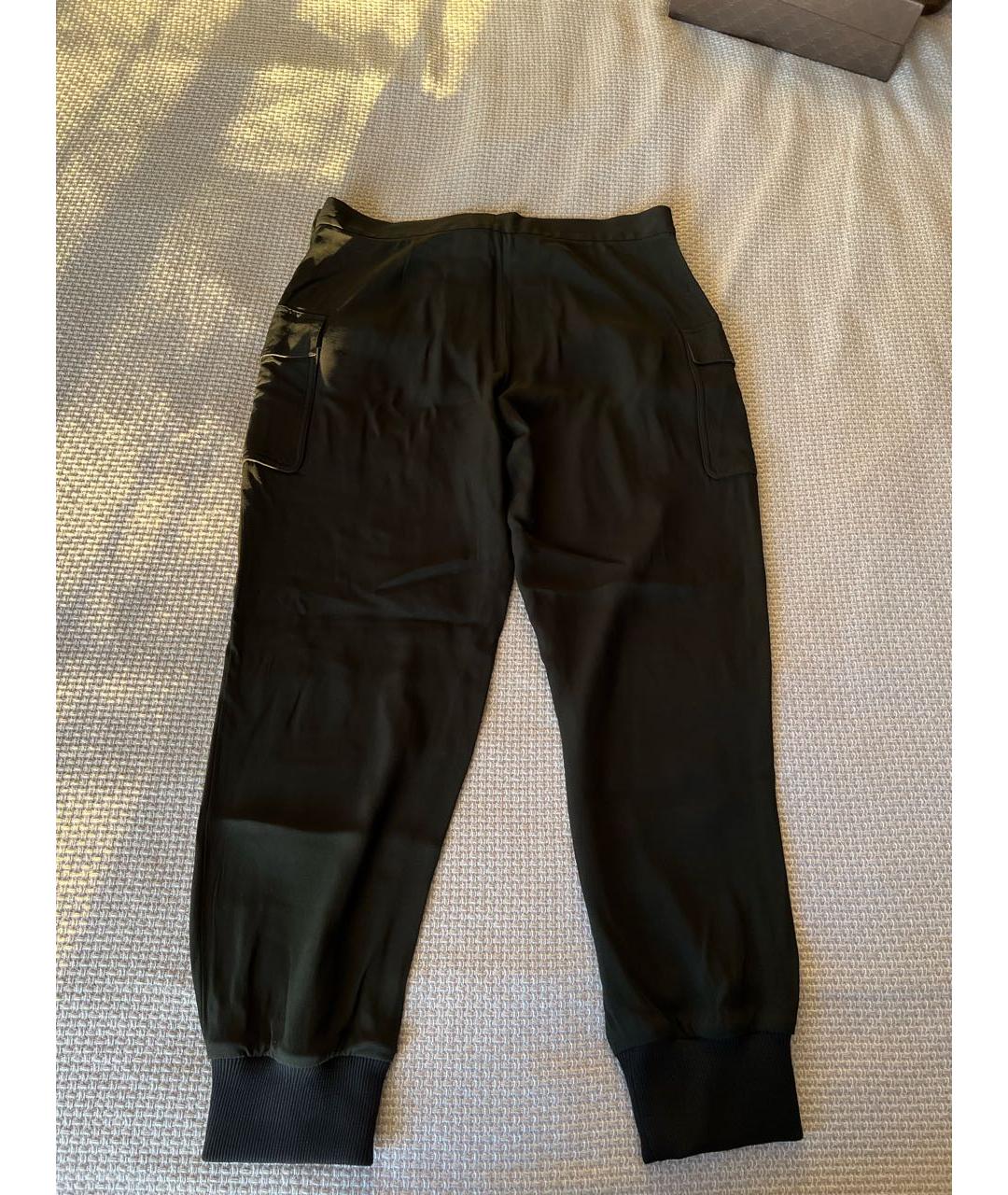 MARNI Черные вискозные брюки широкие, фото 2