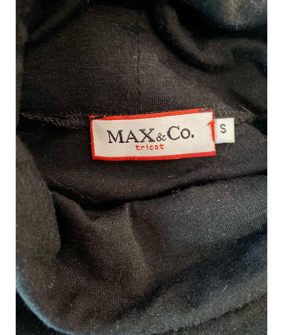 MAX&CO Черная шерстяная водолазка, фото 3