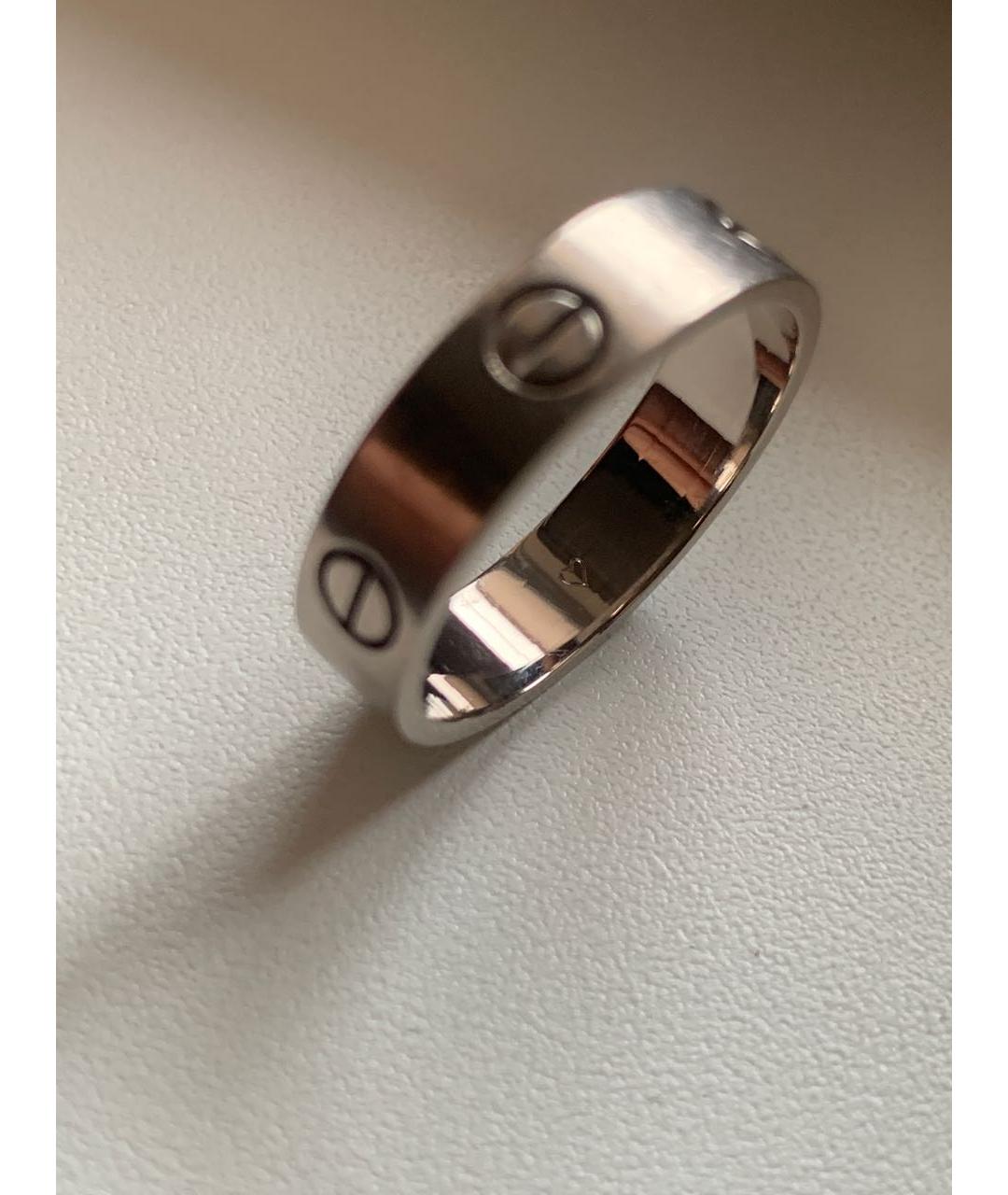 CARTIER Белое кольцо из белого золота, фото 6