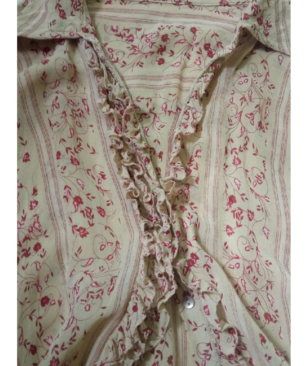 DOROTHEE SCHUMACHER Бежевая шелковая блузы, фото 4