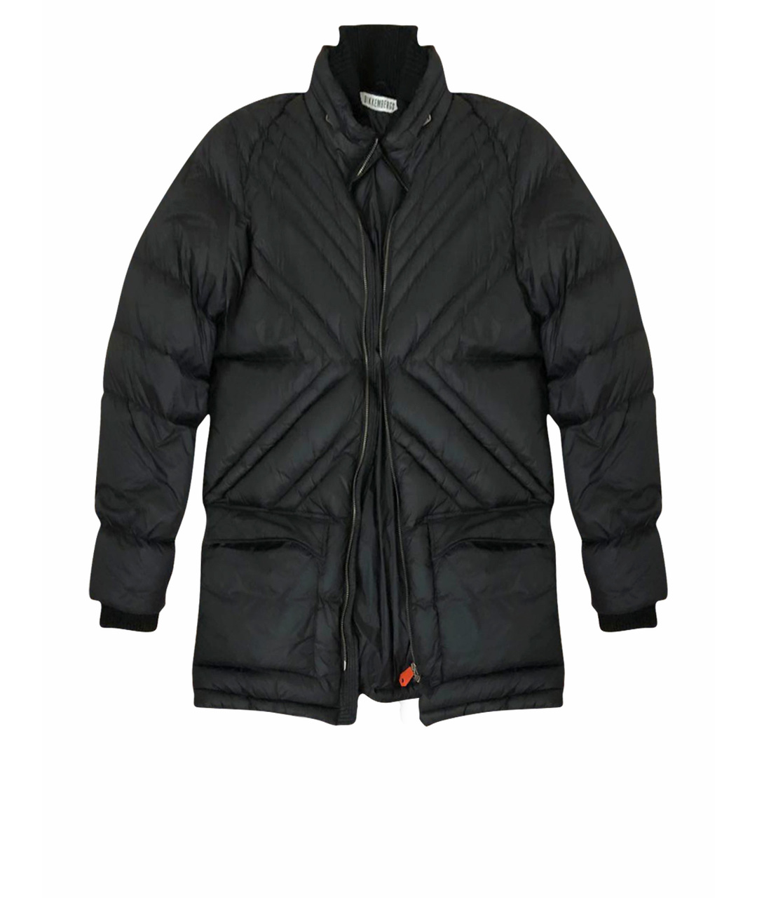 BIKKEMBERGS Черная полиамидовая куртка, фото 1