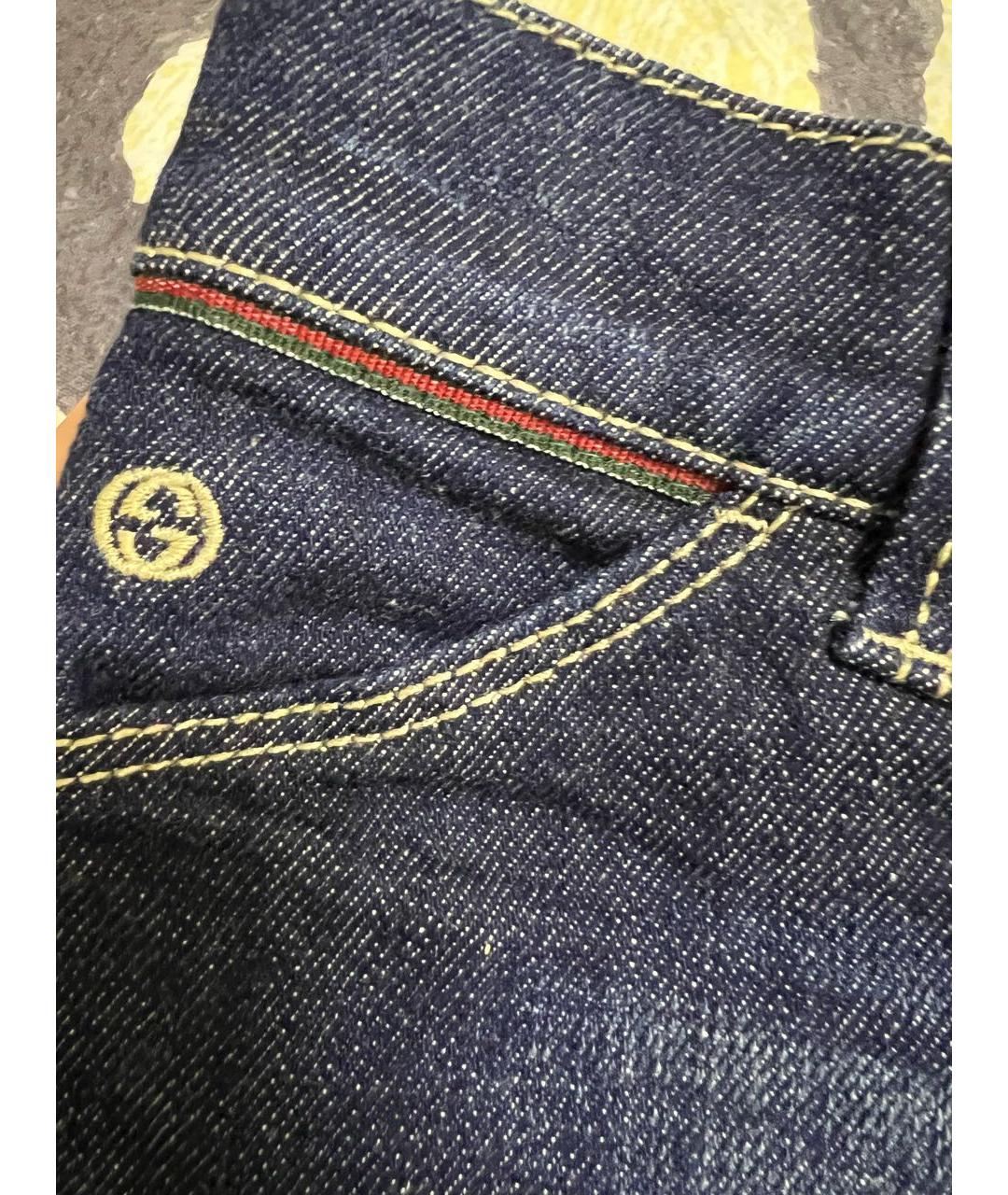 GUCCI Синие деним детские джинсы, фото 4