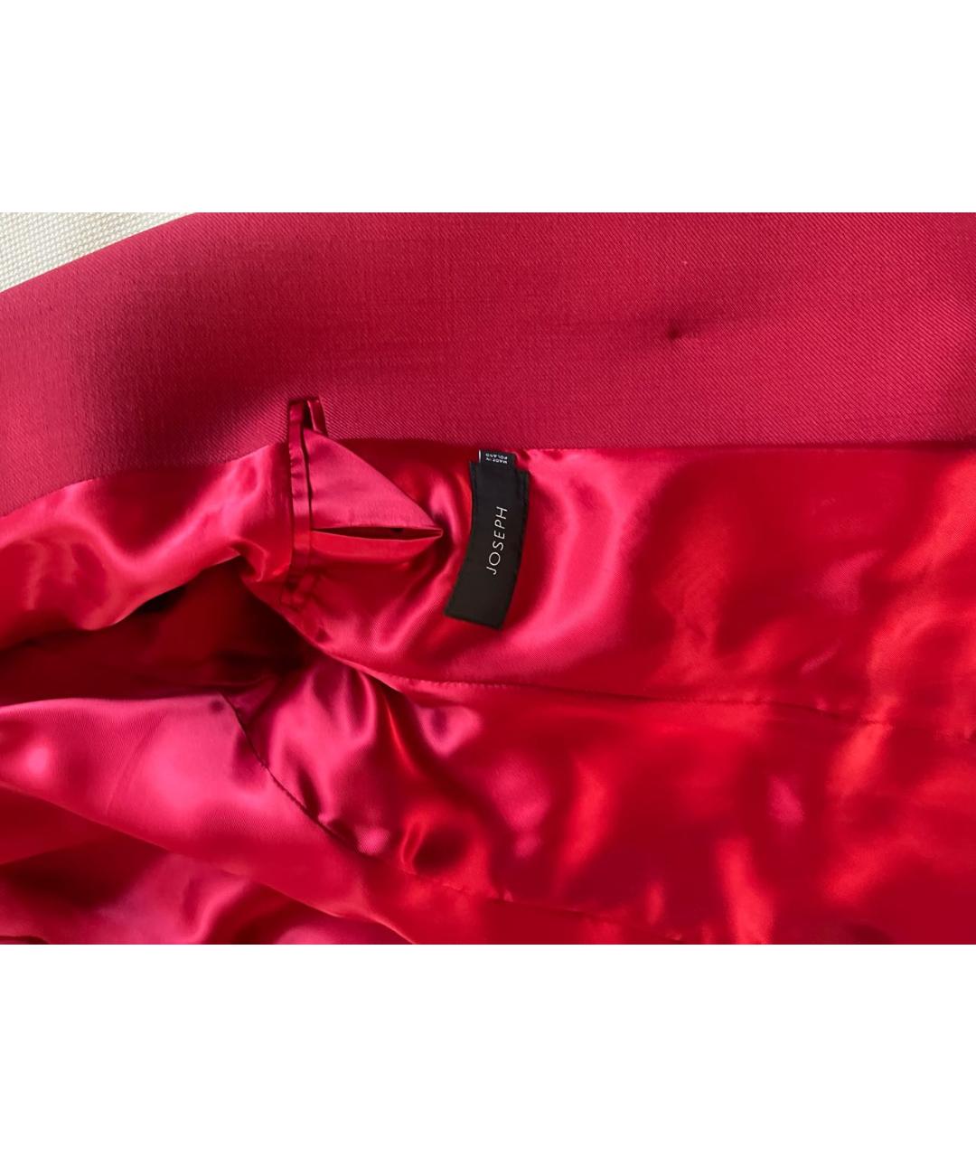 JOSEPH Красный шерстяной жакет/пиджак, фото 3