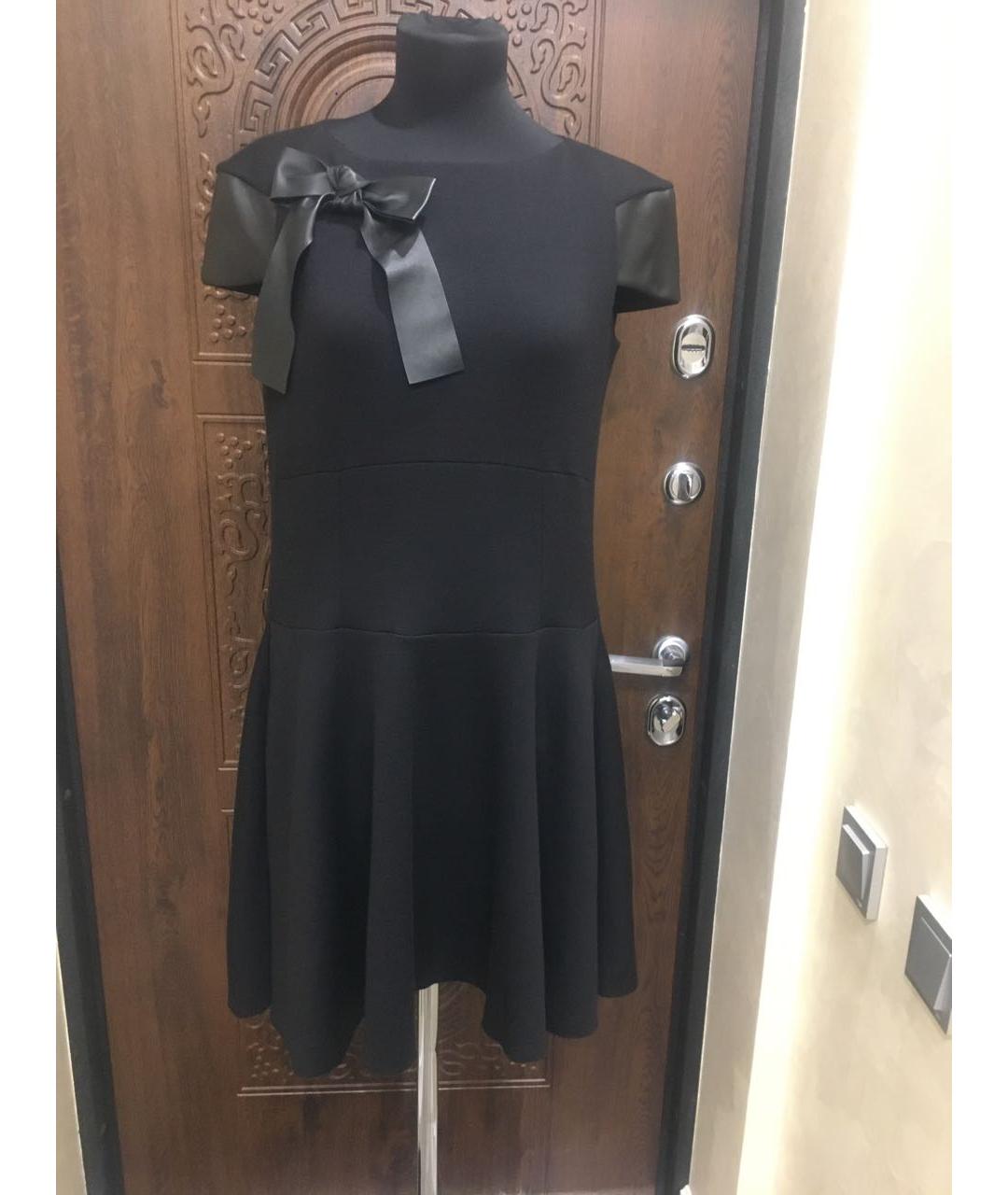 LOUIS VUITTON PRE-OWNED Черное шерстяное платье, фото 9