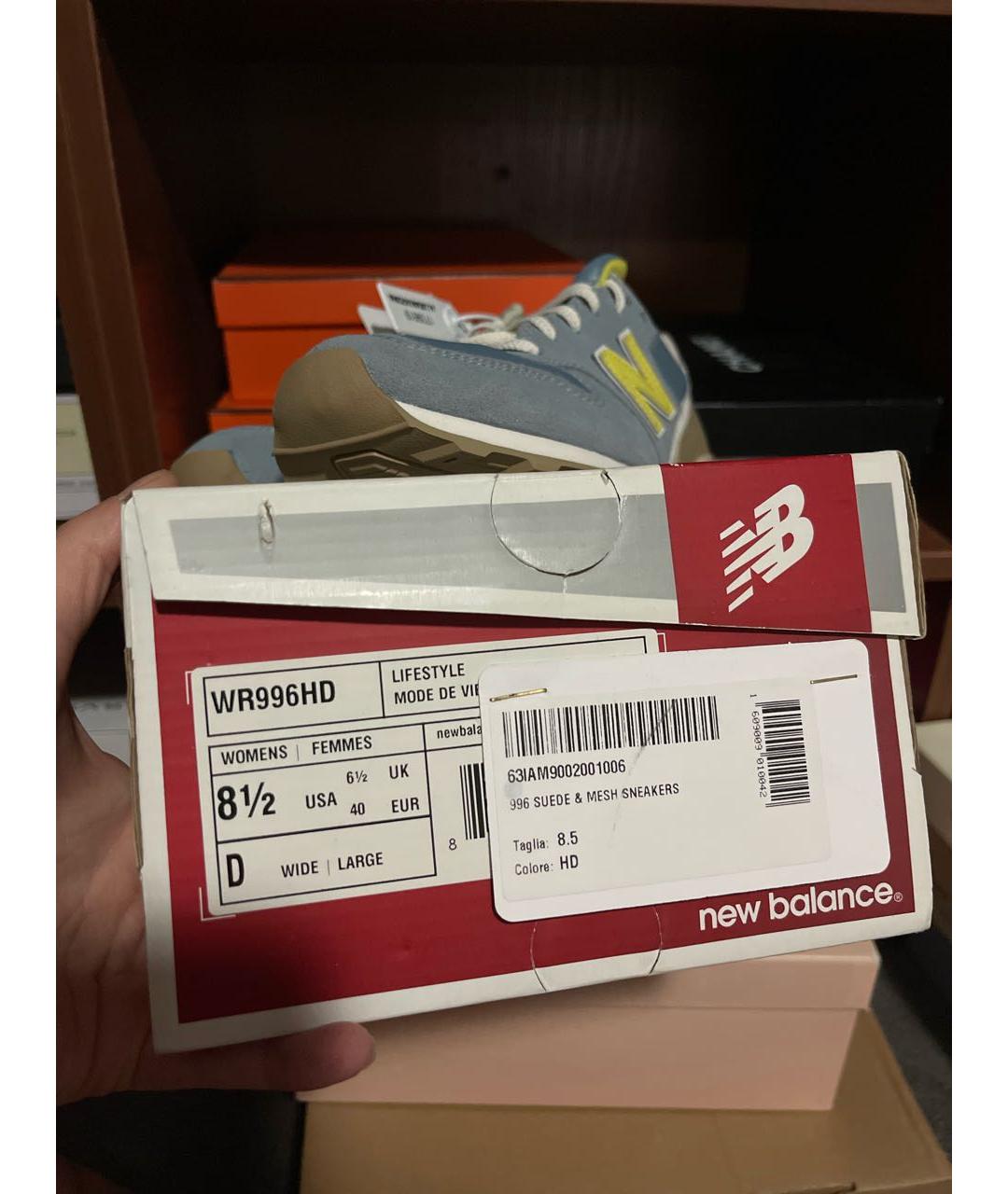 NEW BALANCE Голубые кроссовки, фото 6