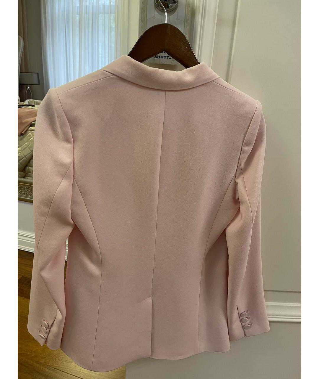 Claudie Pierlot Розовый ацетатный жакет/пиджак, фото 2