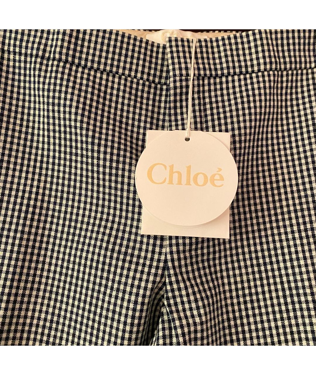 CHLOE Хлопковые прямые брюки, фото 3