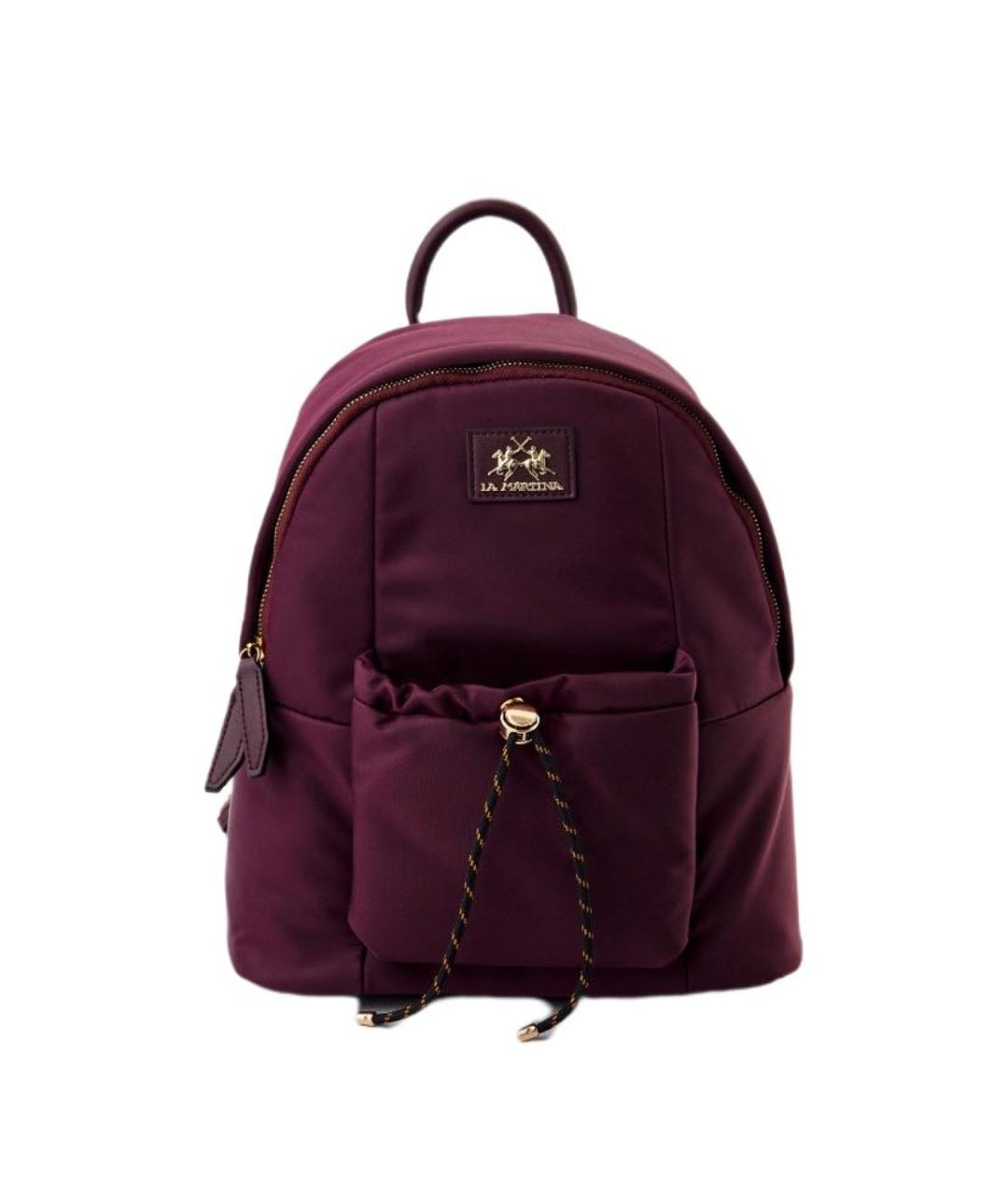 La Martina Бордовый рюкзак, фото 3