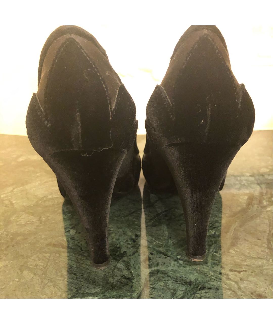 EMPORIO ARMANI Черные туфли, фото 4