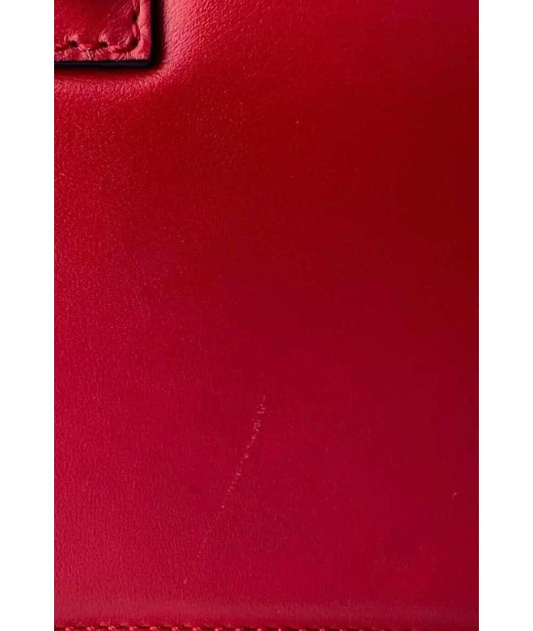 VALENTINO Красная сумка через плечо, фото 3