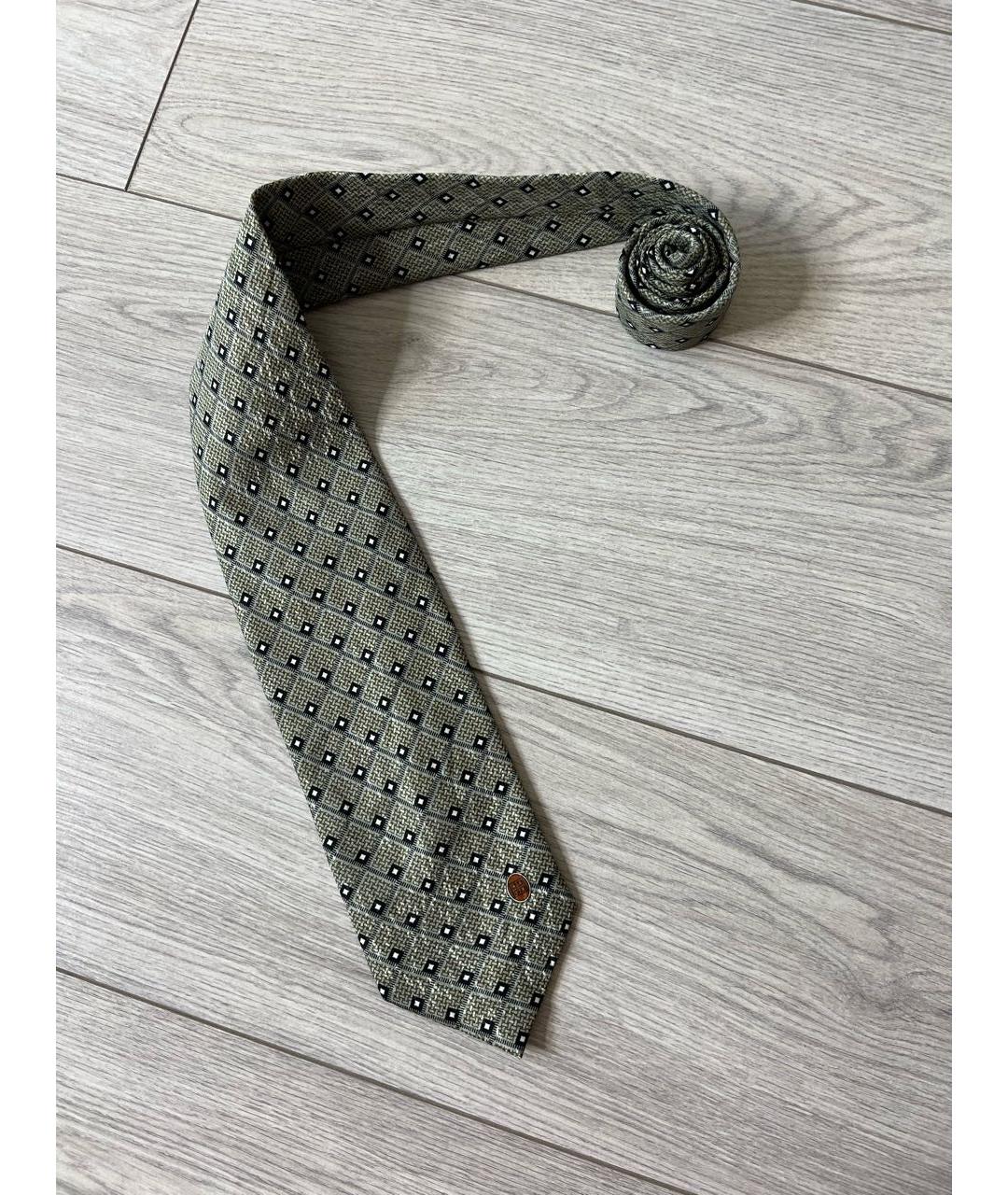 GIVENCHY VINTAGE Мульти шелковый галстук, фото 2