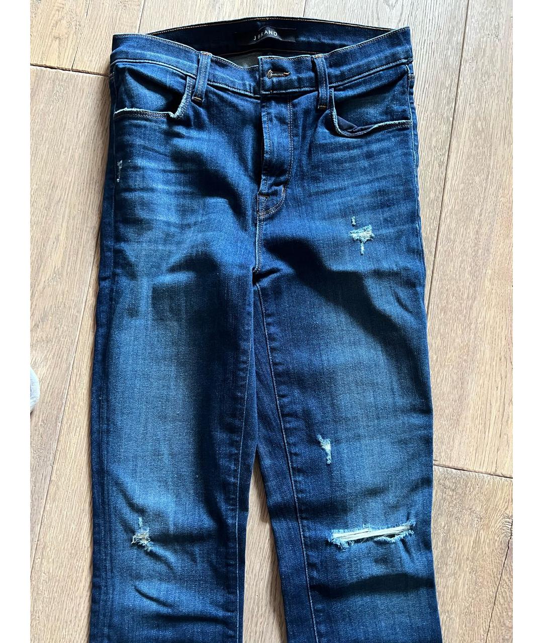 JBRAND Синие джинсы слим, фото 4