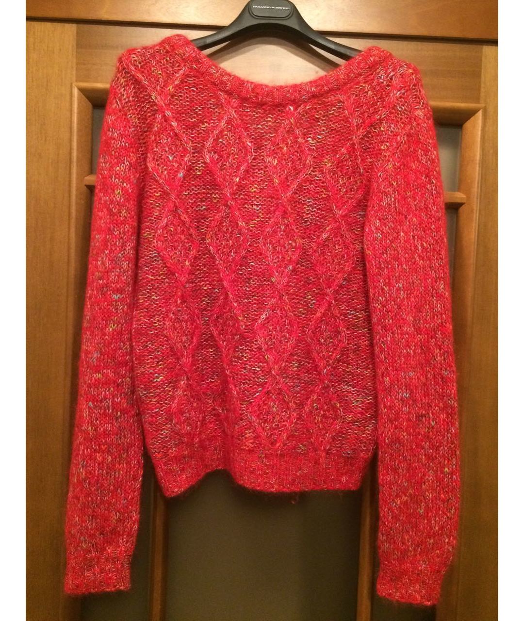 ERMANNO SCERVINO Красный хлопковый джемпер / свитер, фото 9