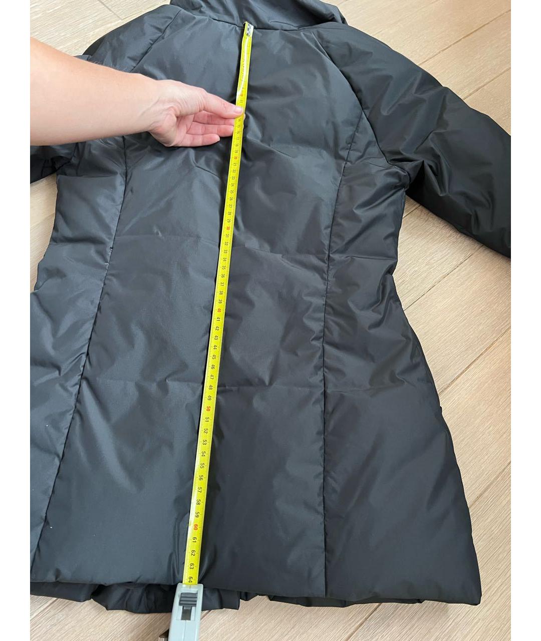 ARMANI COLLEZIONI Антрацитовая полиамидовая куртка, фото 7