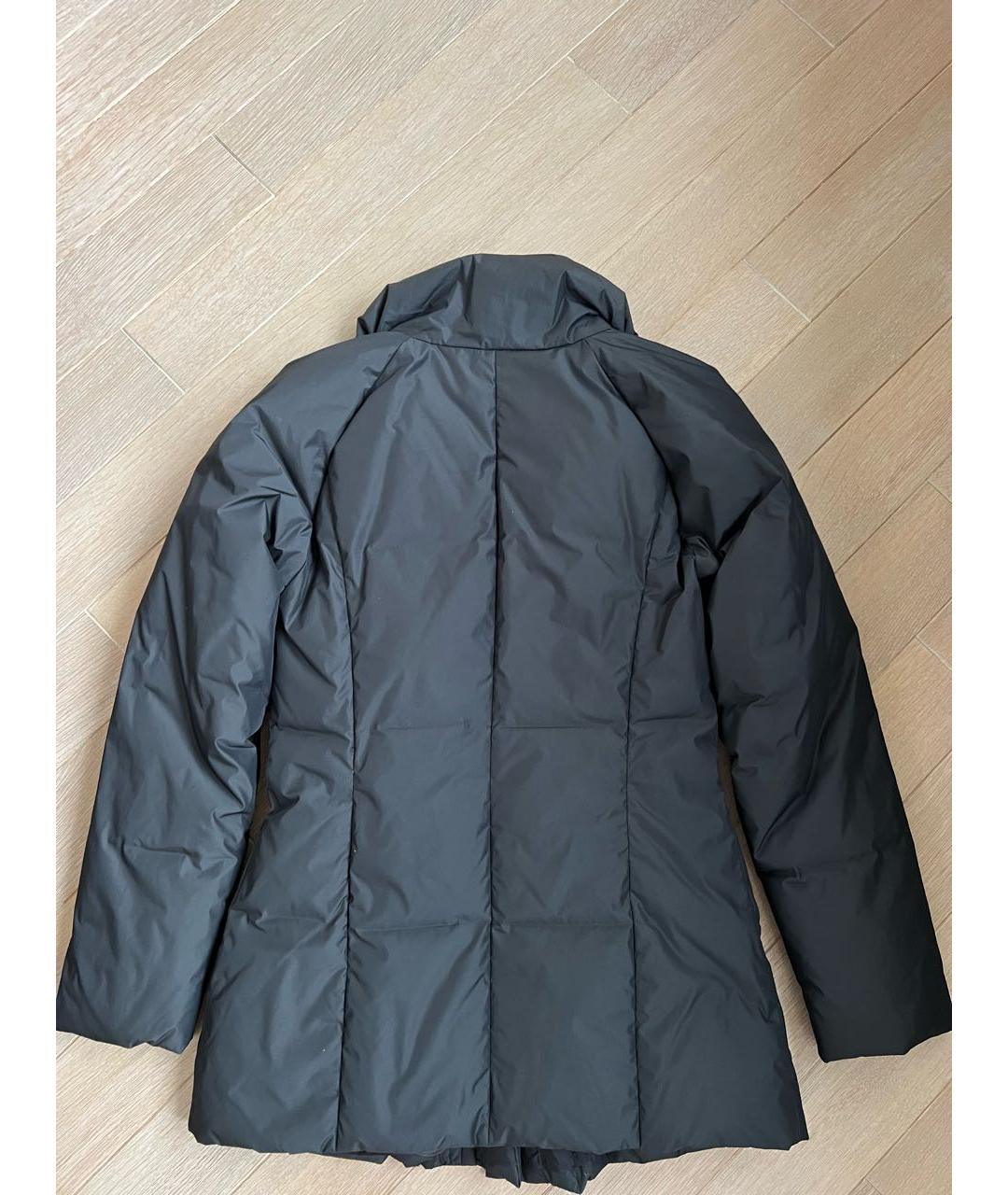 ARMANI COLLEZIONI Антрацитовая полиамидовая куртка, фото 2