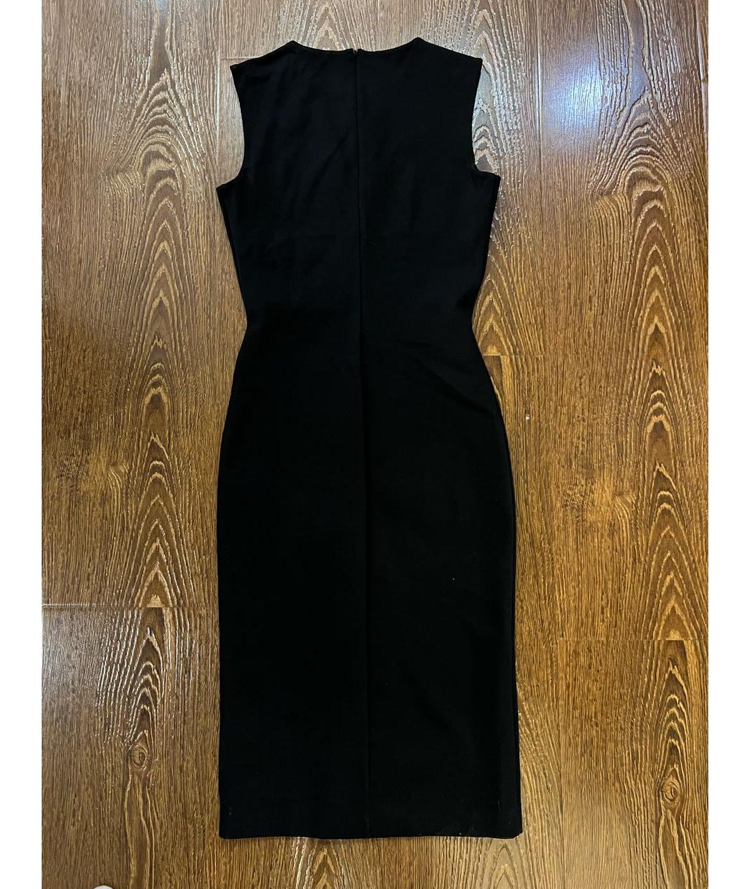 DSQUARED2 Черное полиэстеровое вечернее платье, фото 2