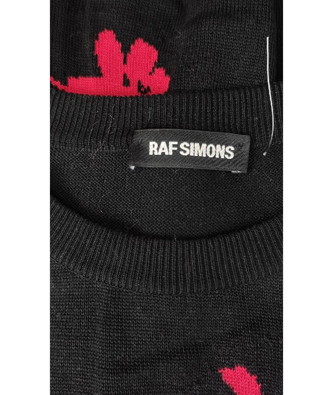 RAF SIMONS Черная жилетка, фото 3