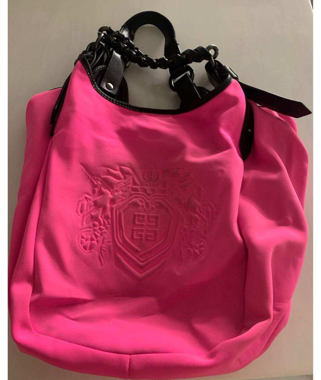 GIVENCHY Розовая сумка с короткими ручками, фото 5
