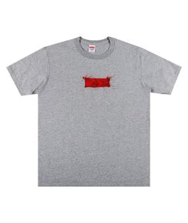 

Футболка SUPREME Supreme Ralph Steadman Box Logo Tee Heather Grey