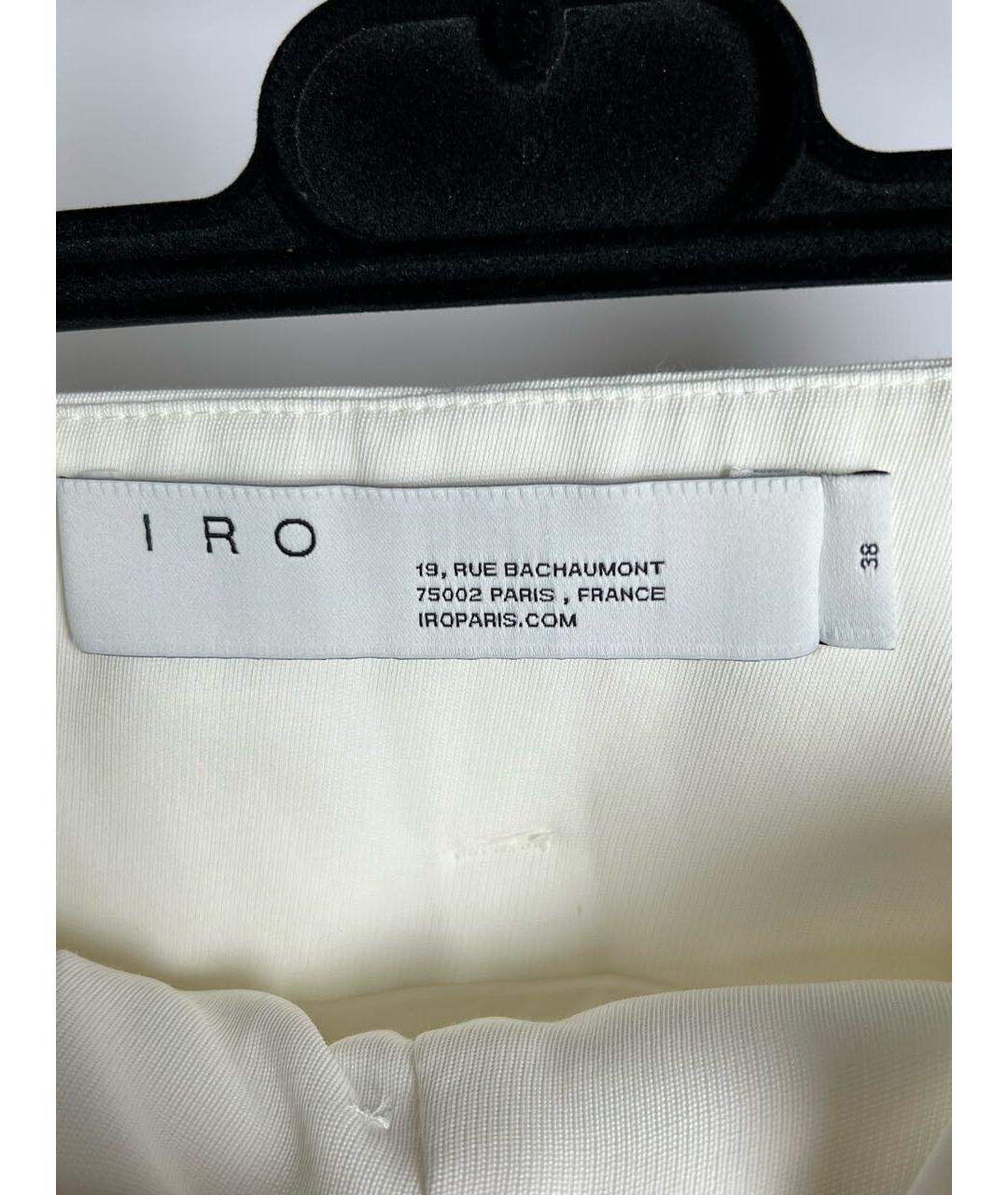 IRO Белые хлопковые шорты, фото 5