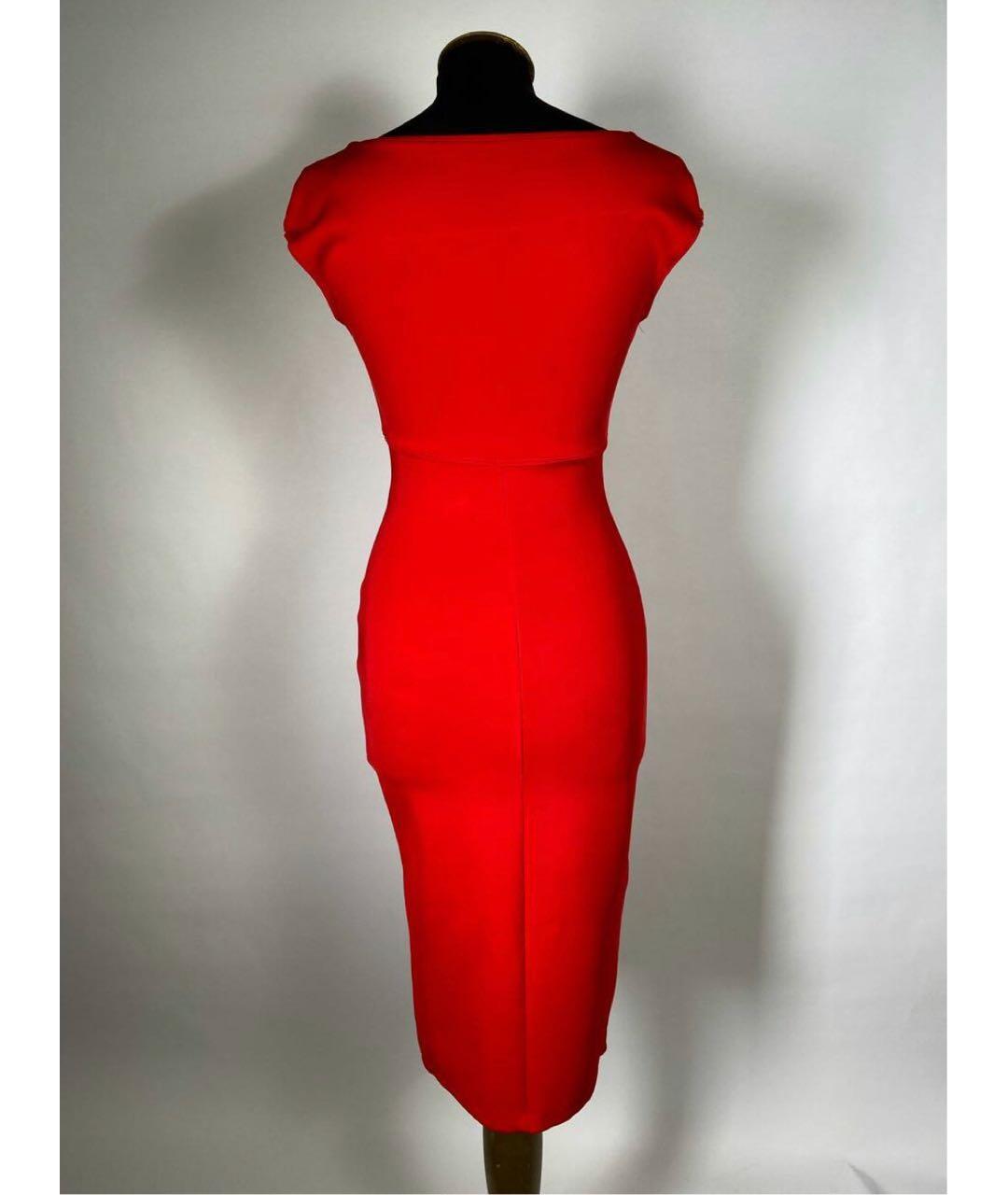 PLEIN SUD Красное коктейльное платье, фото 3