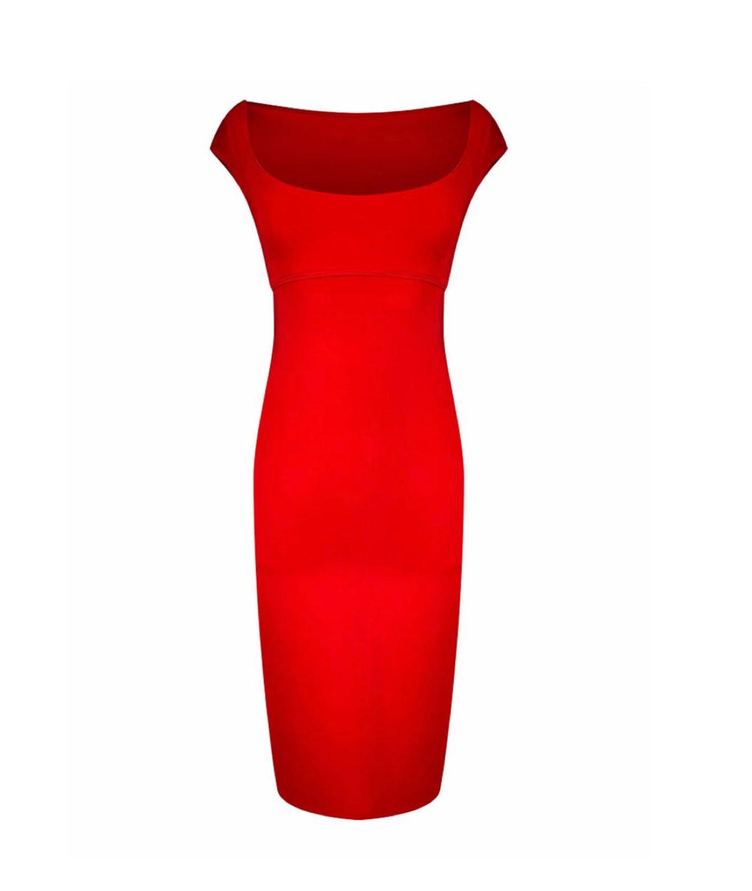 PLEIN SUD Красное коктейльное платье, фото 1
