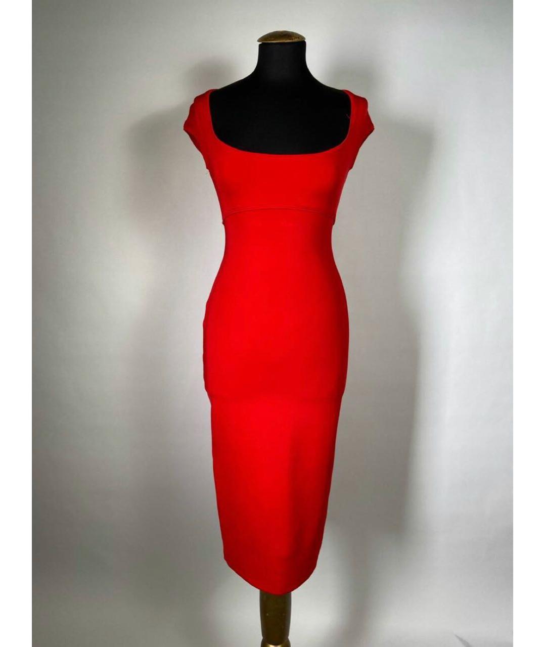 PLEIN SUD Красное коктейльное платье, фото 2