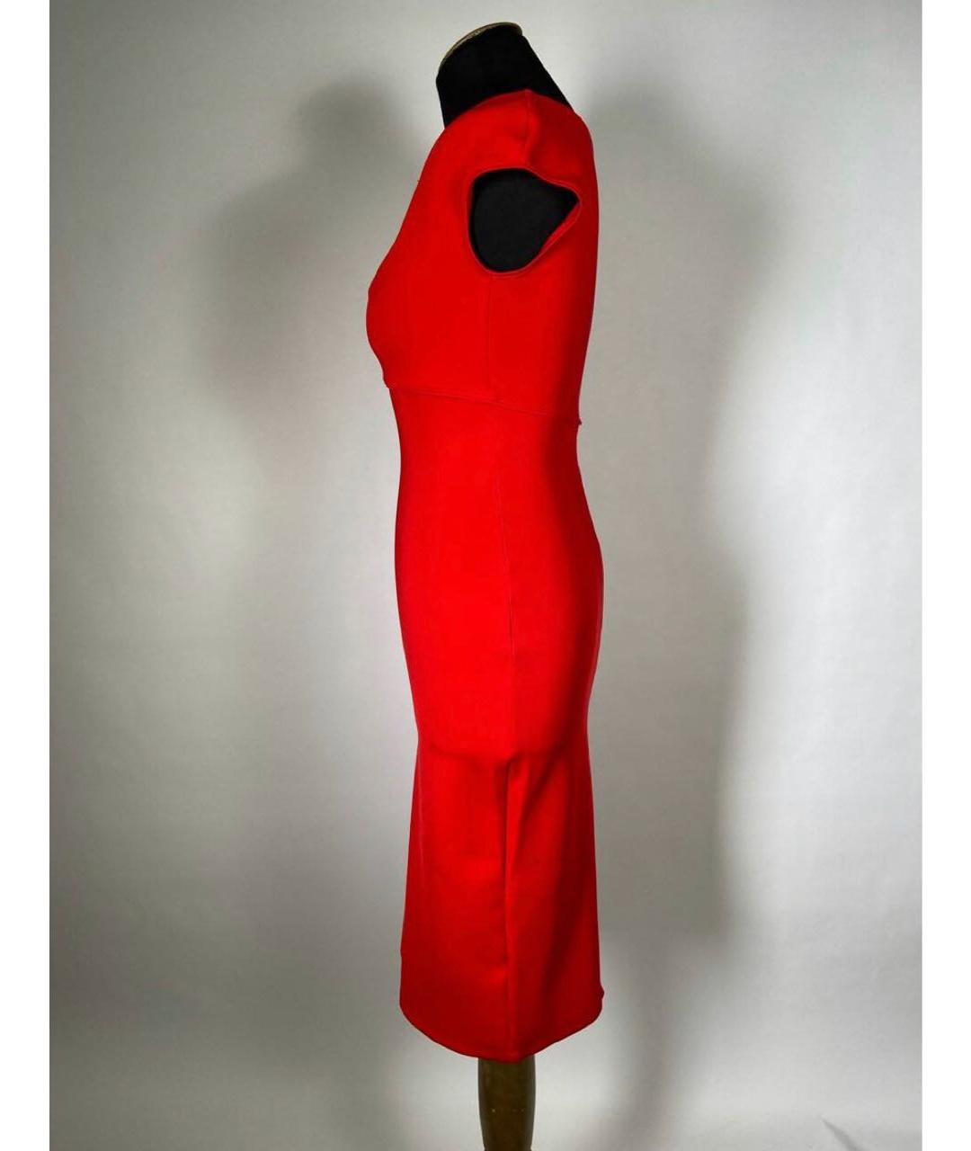 PLEIN SUD Красное коктейльное платье, фото 4
