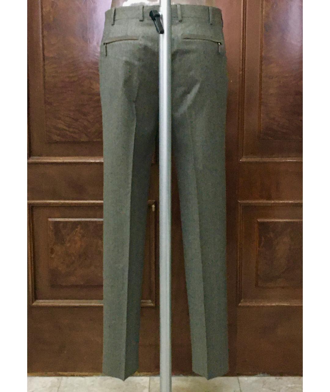 BILANCIONI Шерстяные классические брюки, фото 2