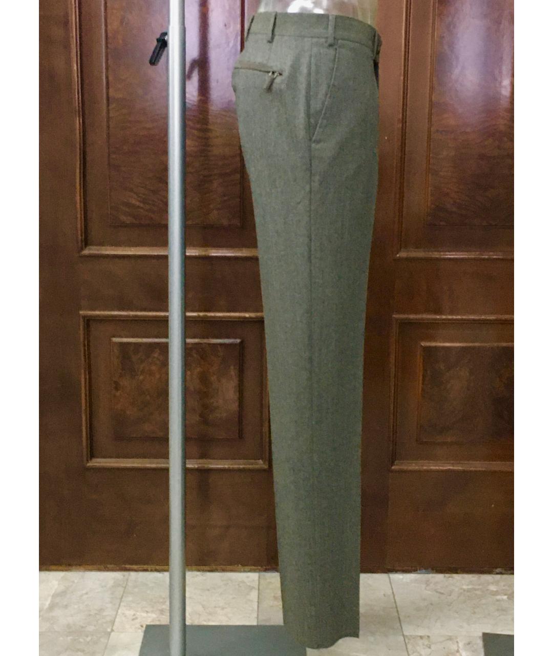 BILANCIONI Шерстяные классические брюки, фото 5