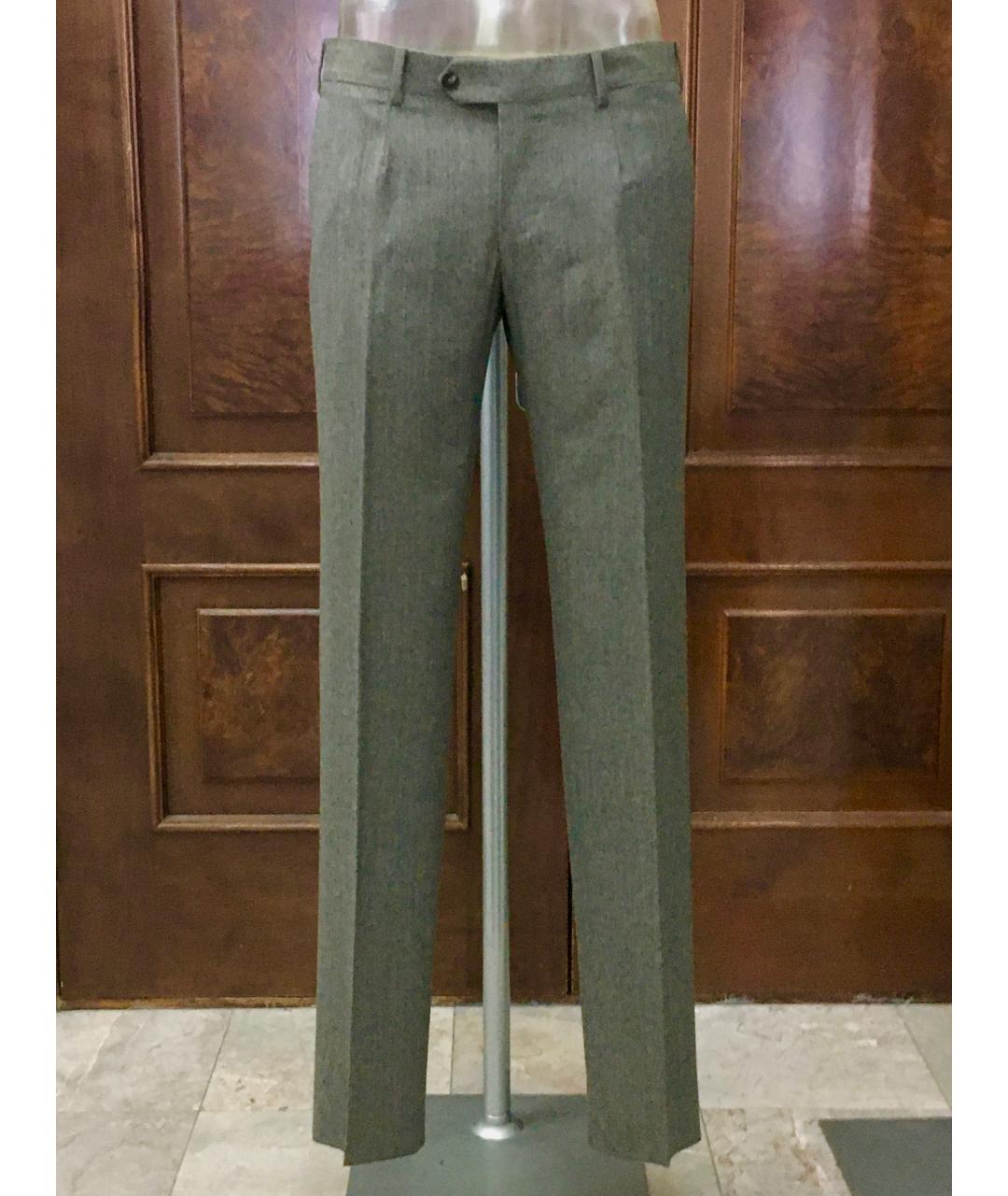 BILANCIONI Шерстяные классические брюки, фото 7