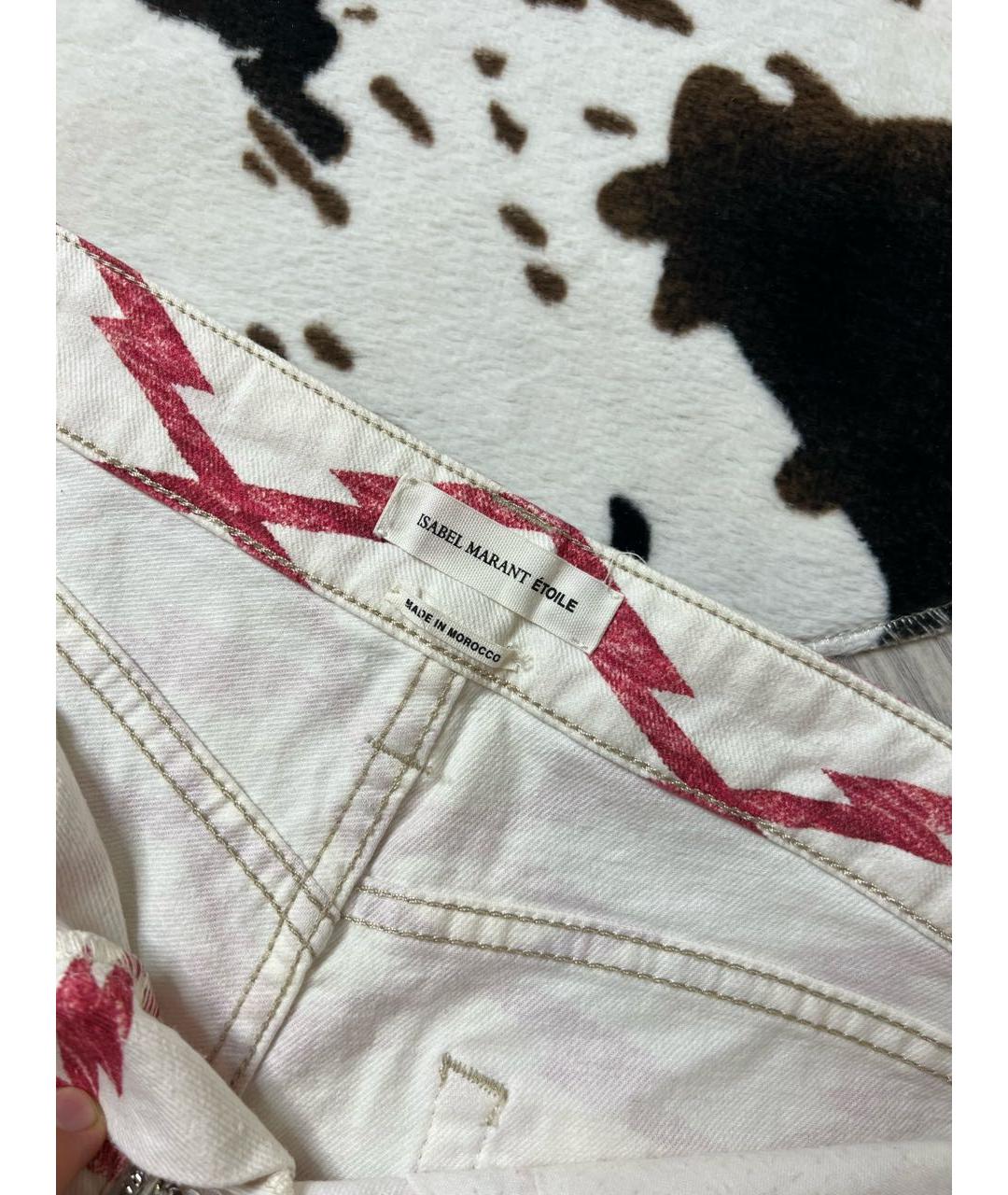 ISABEL MARANT ETOILE Мульти хлопко-эластановые шорты, фото 6