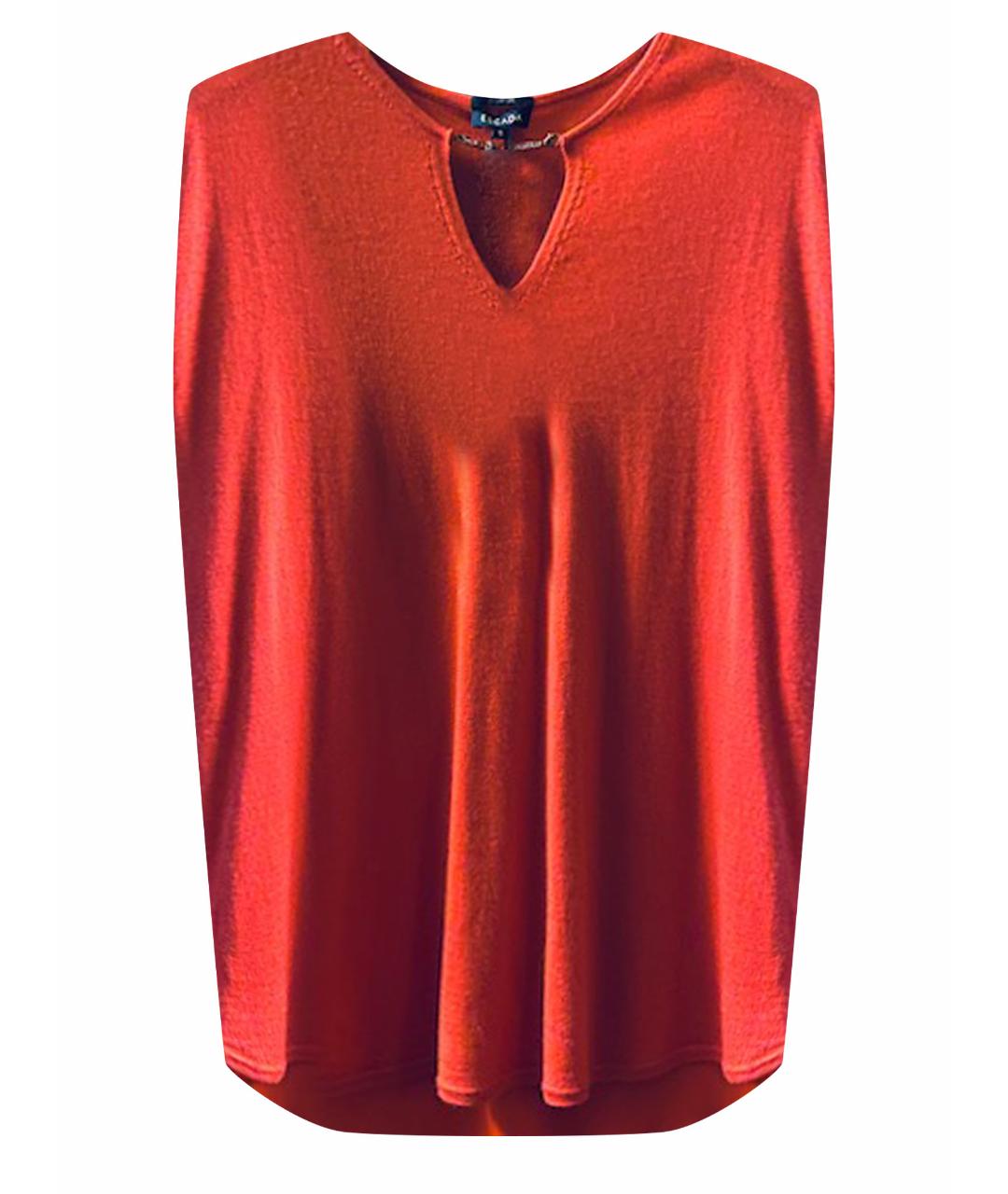 ESCADA Красная кашемировая блузы, фото 1