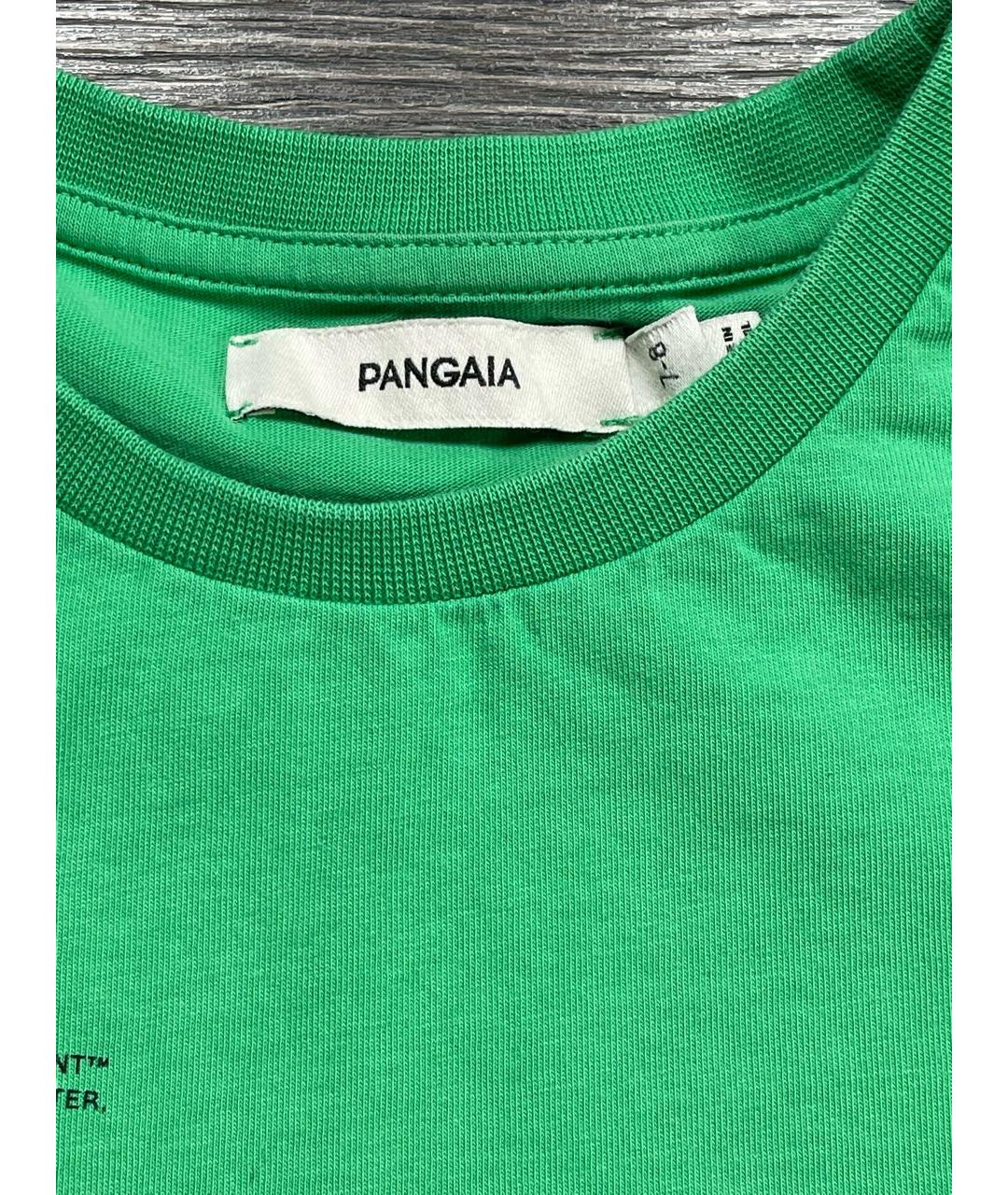 THE PANGAIA Зеленая детская футболка, фото 3