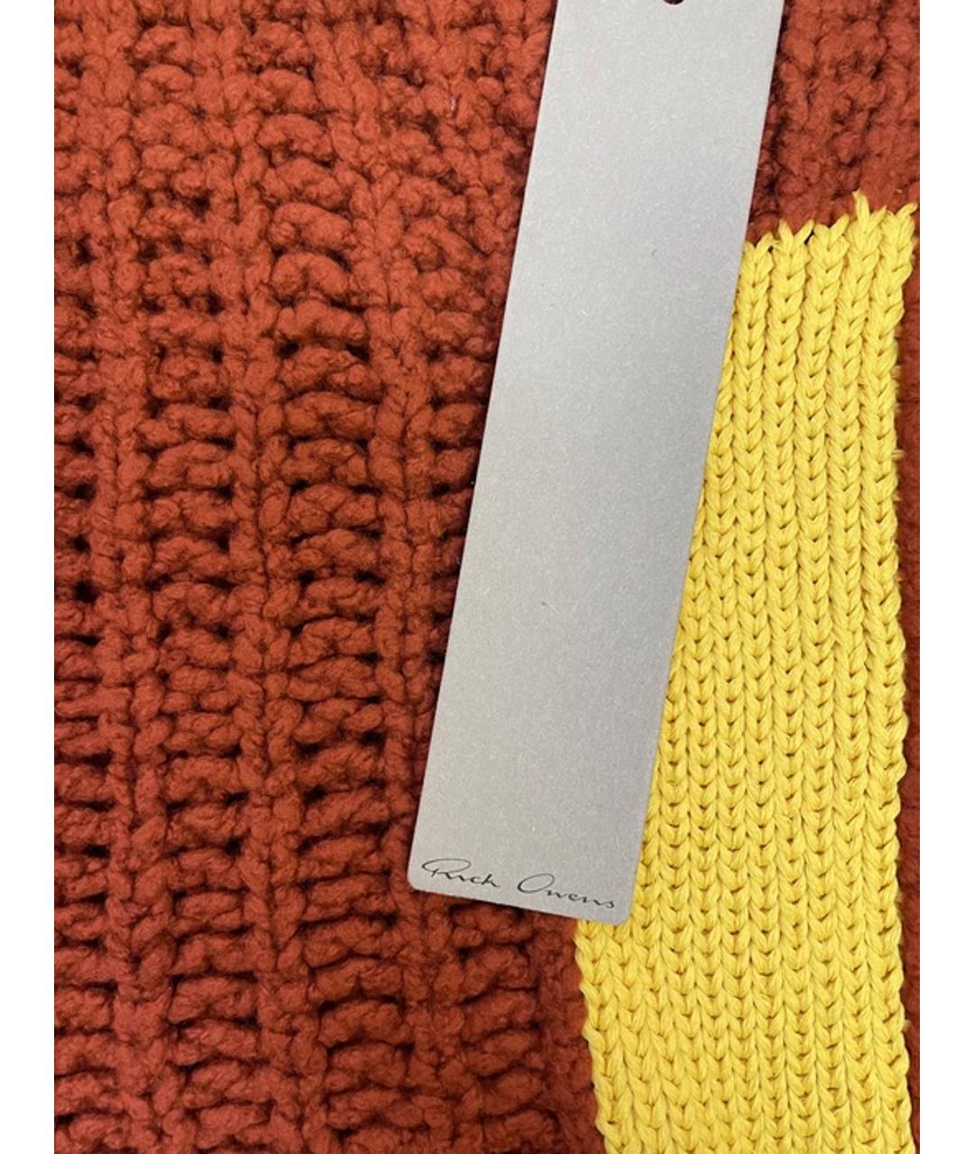 RICK OWENS Коричневый шерстяной джемпер / свитер, фото 7