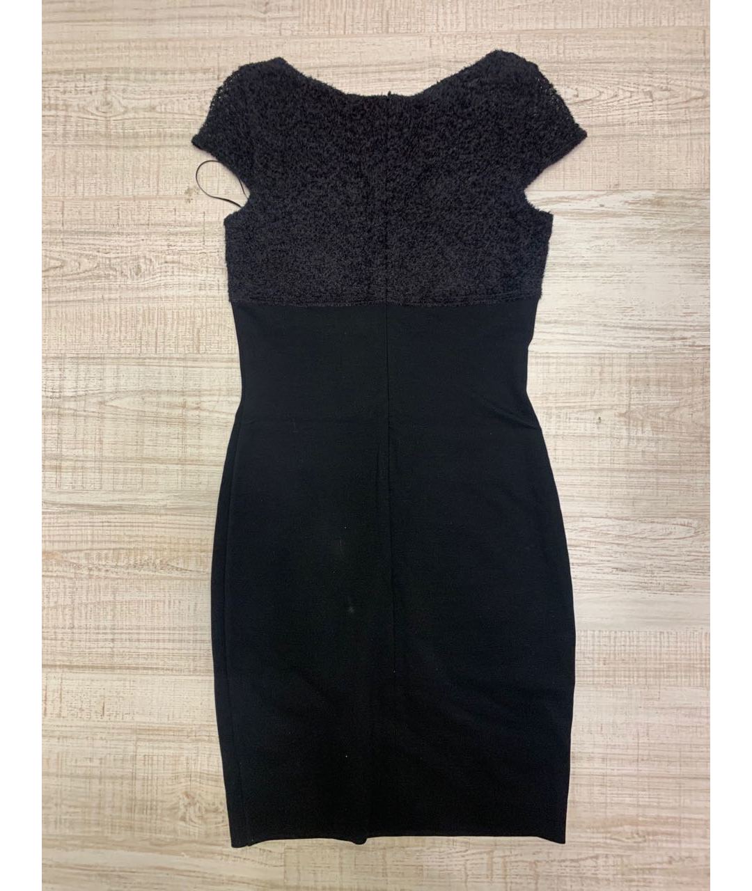 ESCADA Черное ацетатное коктейльное платье, фото 2