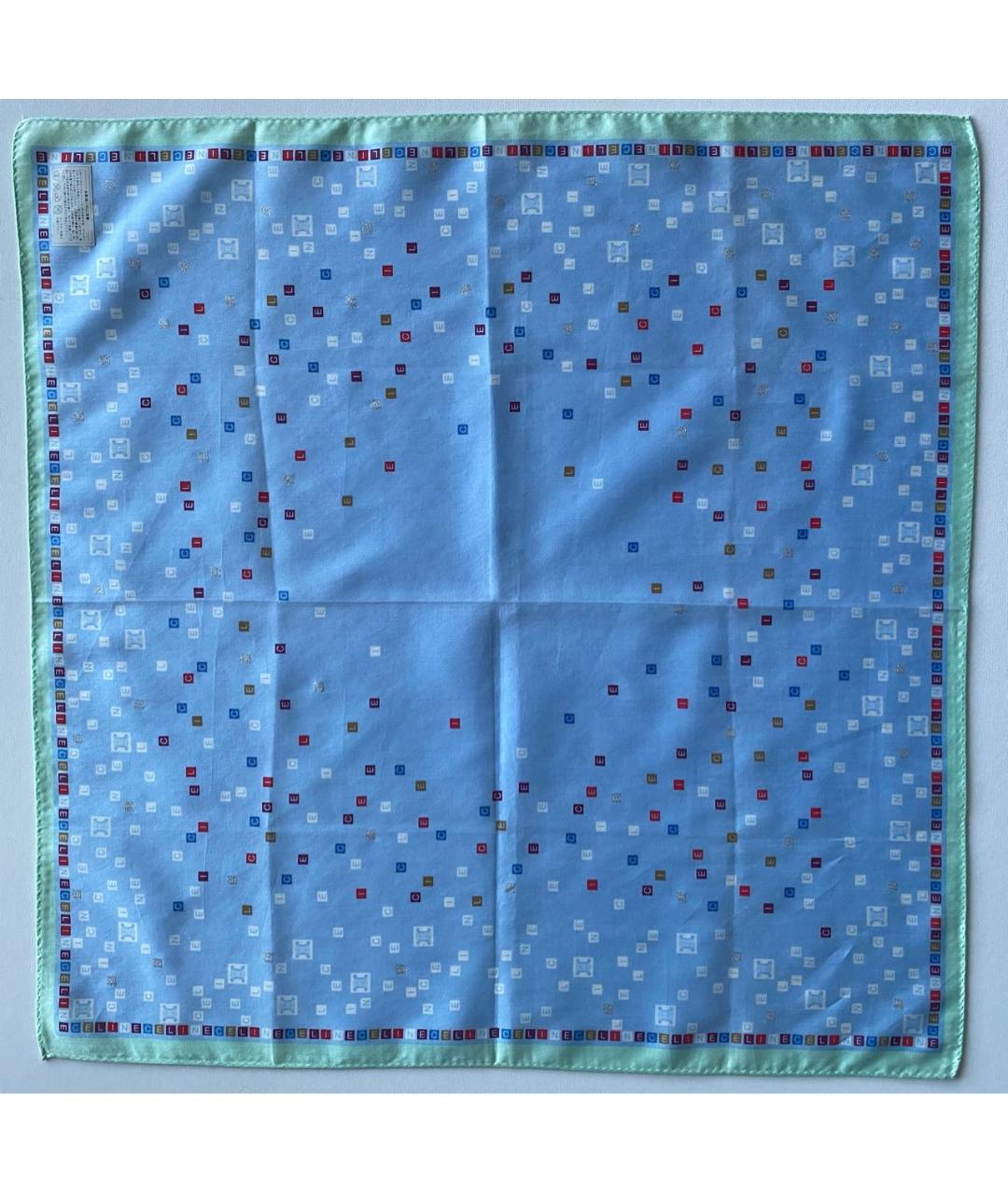 CELINE PRE-OWNED Темно-синий тканевый платок, фото 3
