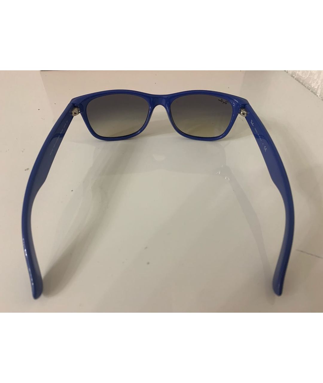RAY BAN Синие пластиковые солнцезащитные очки, фото 3
