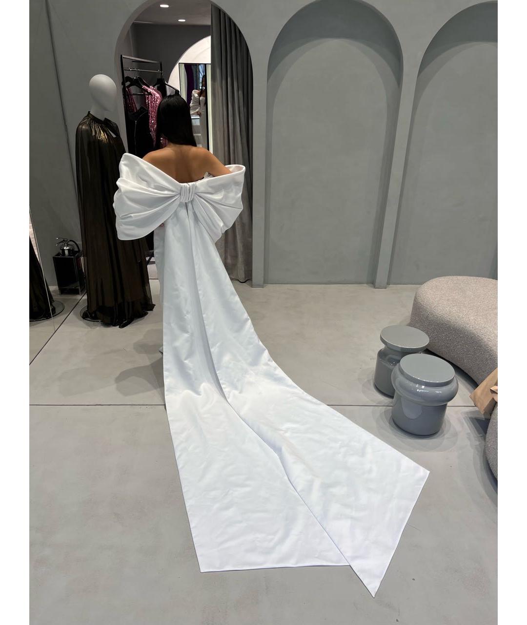 RASARIO Белое шелковое свадебное платье, фото 2