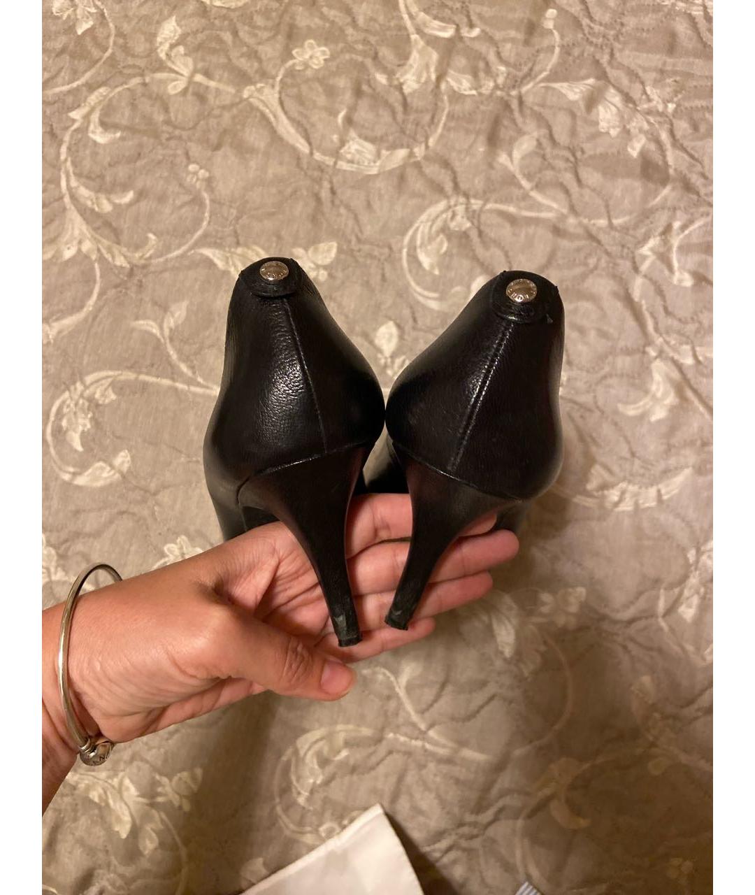 MICHAEL KORS Черные кожаные туфли, фото 4