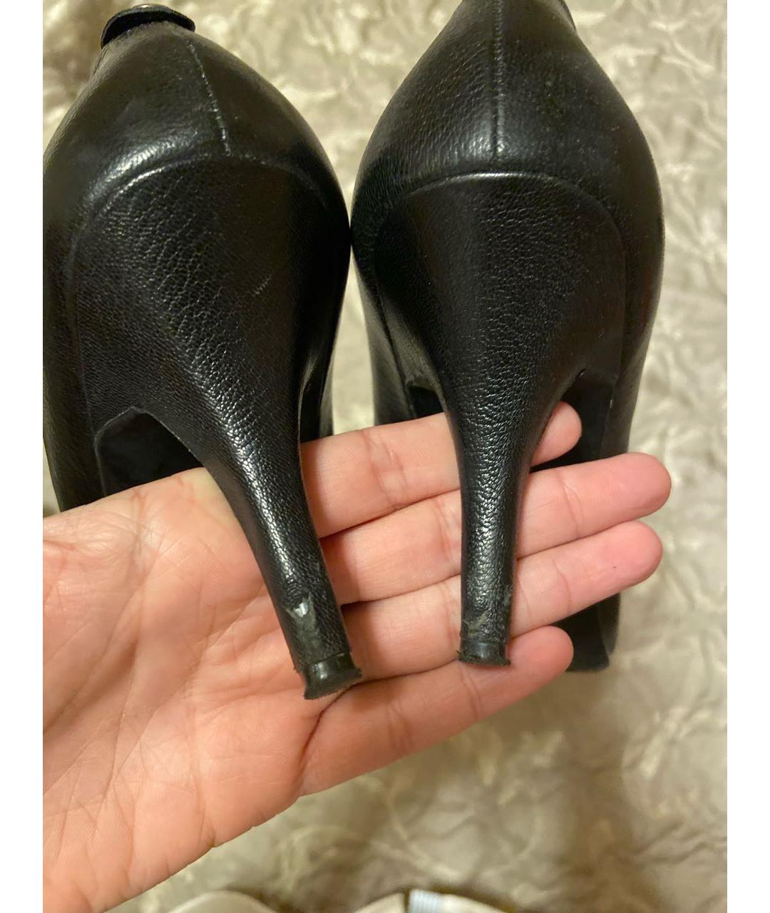 MICHAEL KORS Черные кожаные туфли, фото 5