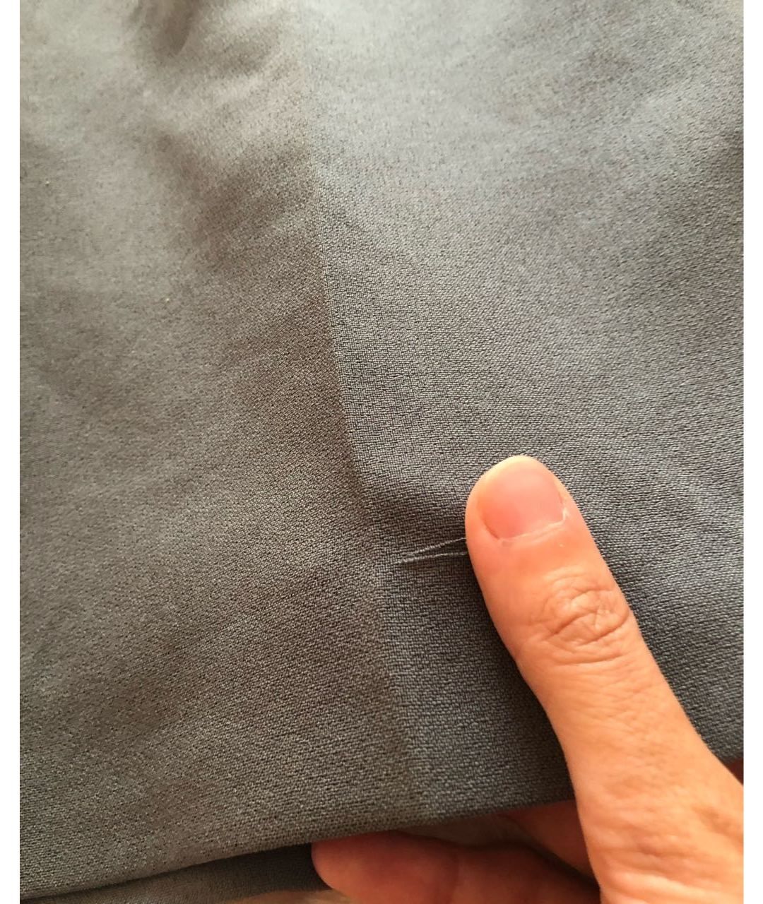 JIL SANDER Антрацитовая полиэстеровая юбка миди, фото 7