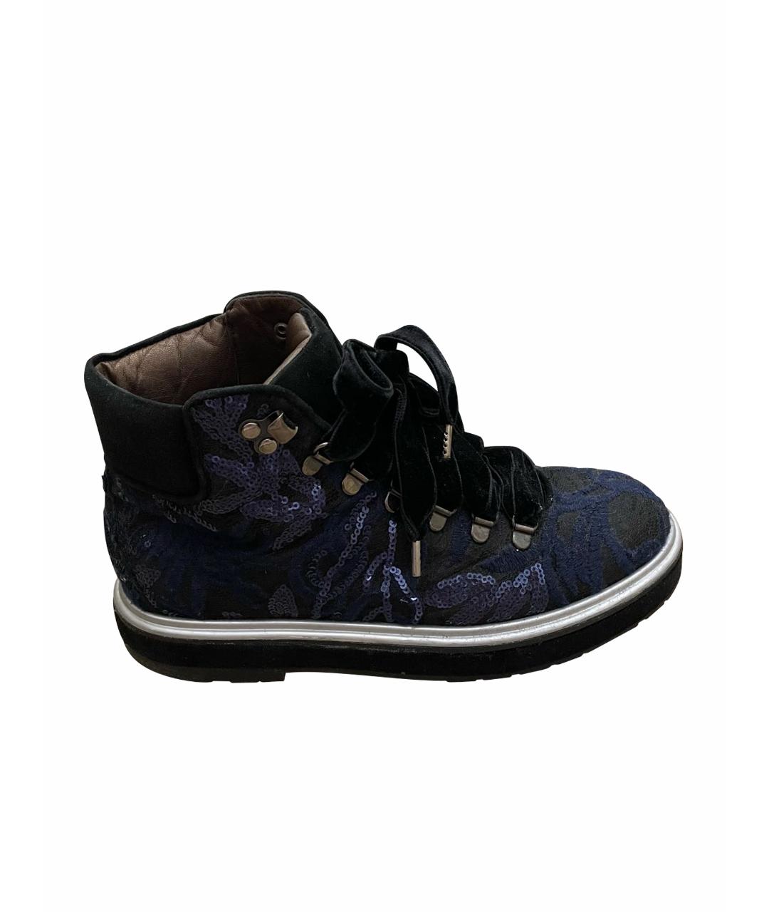 AGL Темно-синие ботинки, фото 1