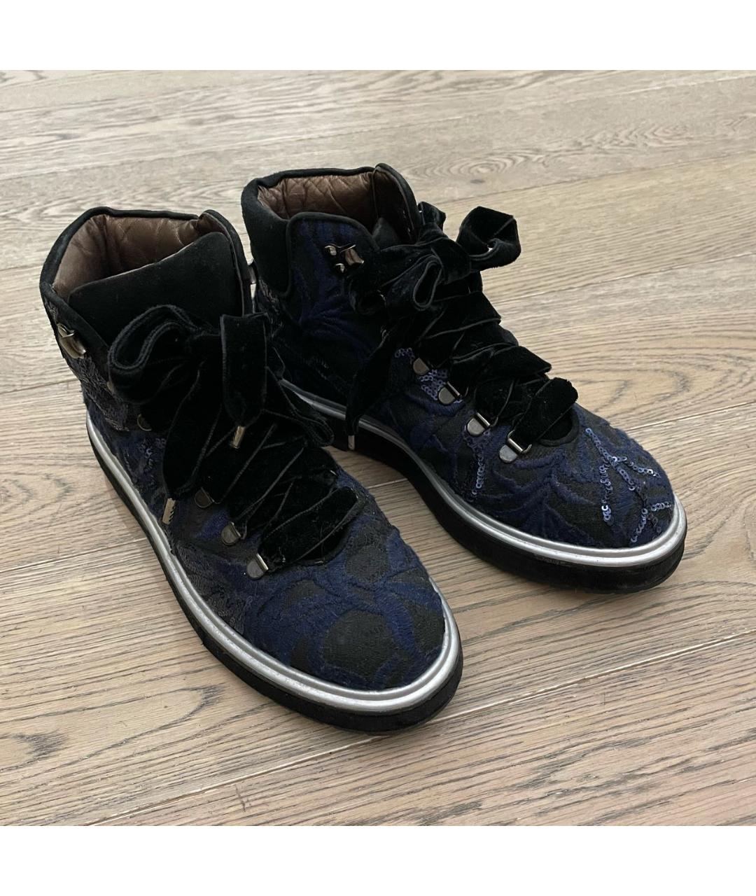 AGL Темно-синие ботинки, фото 2